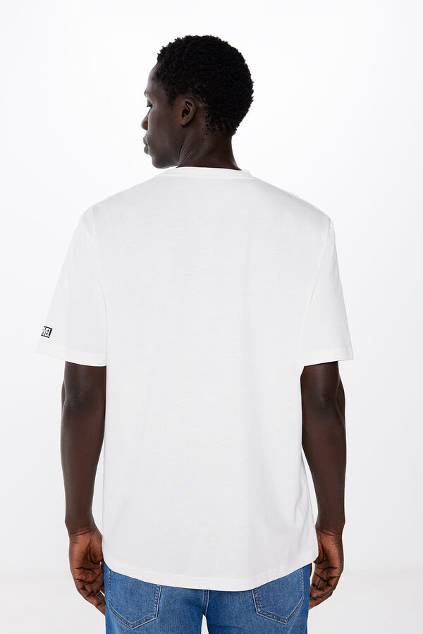 Springfield T-shirt Marvel bege