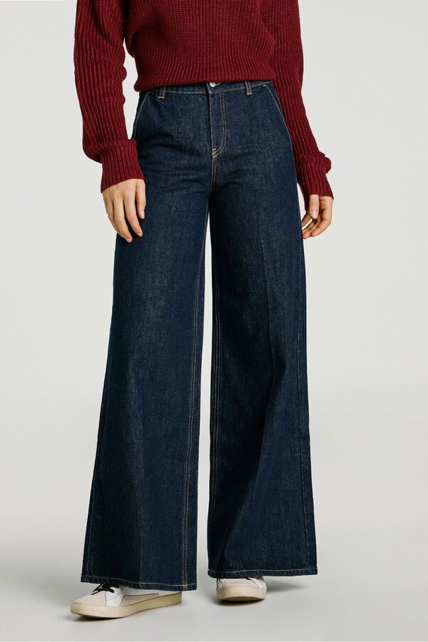 Jack & Jones Cal&ccedil;a jeans de perna larga azul