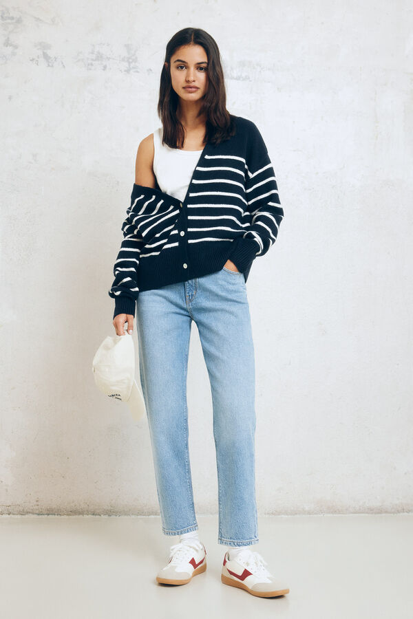 Springfield Jeans Mom azul