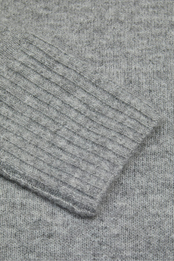 Jack & Jones Vestido maxi de punto gris