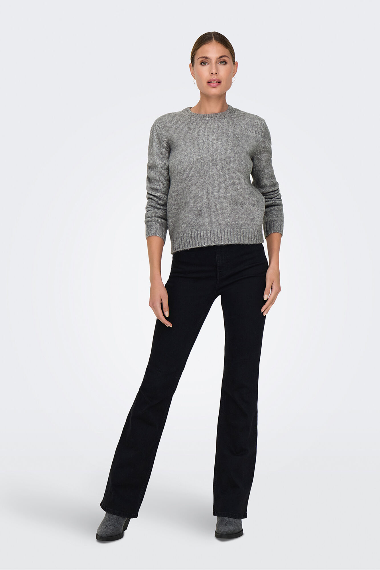 JDY Camisola de gola redonda