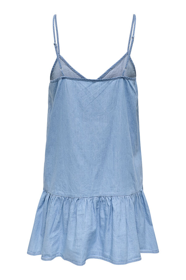 Only Vestido curto de regular fit azul