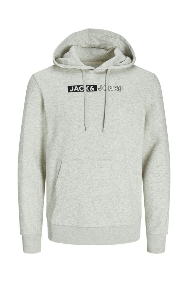Jack & Jones Sudadera capucha gris