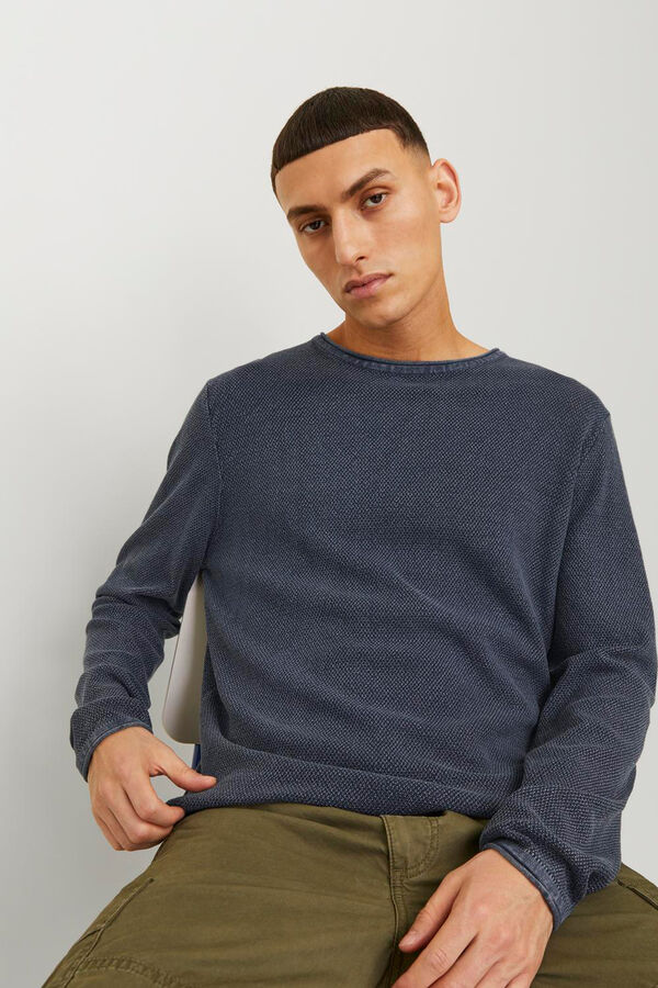 Jack & Jones Camisola de malha azul