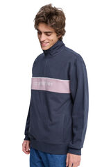 Quiksilver 1/4 Zip - Polar con cremallera 1/4 para hombre gris