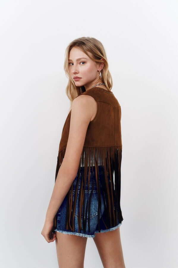 High Spirits Chaleco "Oasis" tostado