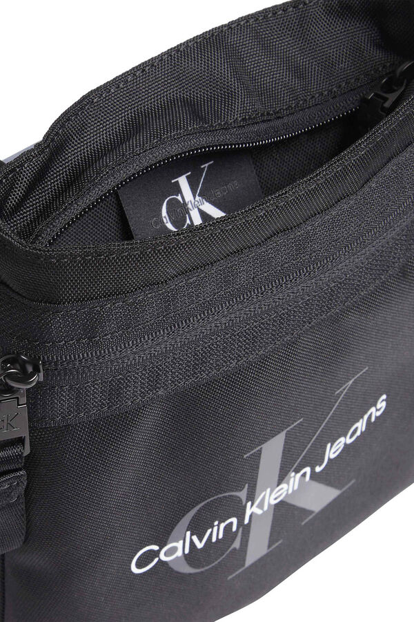 CK Jeans Bandolera plana Calvin Klein Jeans hombre Essential negro