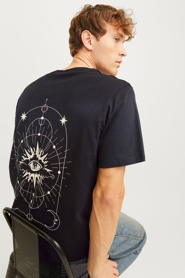 Jack & Jones Camiseta relaxed fit negro