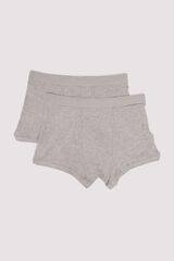 Springfield Pack 2 boxers b&aacute;sicos cinzento
