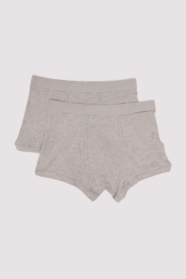 Springfield Pack 2 boxers b&aacute;sicos cinzento