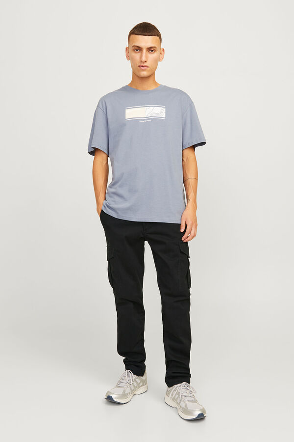 Jack & Jones Pantal&oacute;n Cargo Slim Fit negro