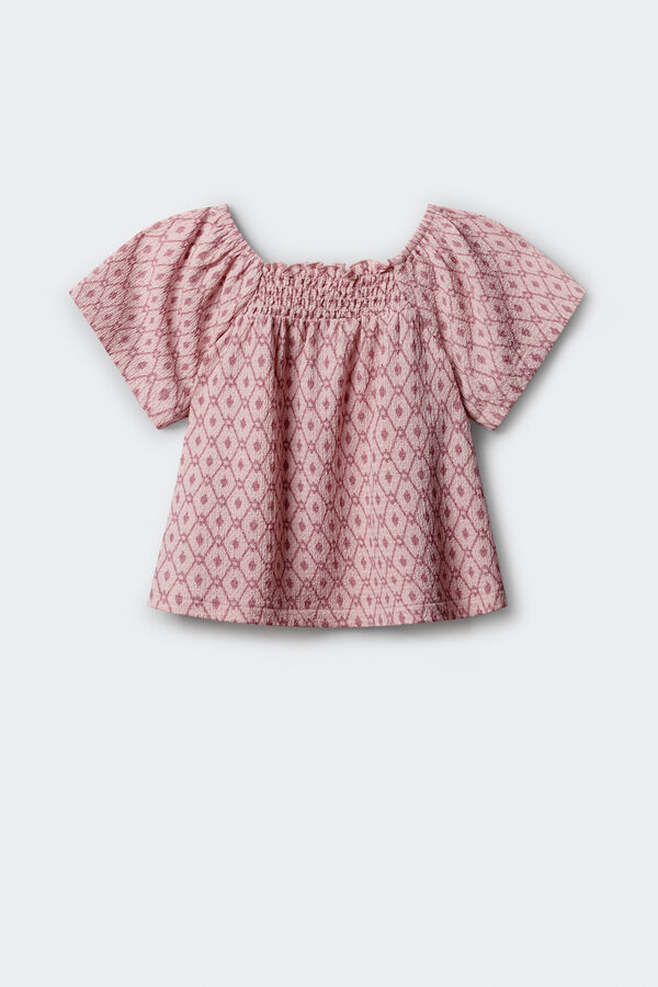 Springfield Kids Blusa ikat para menina rosa