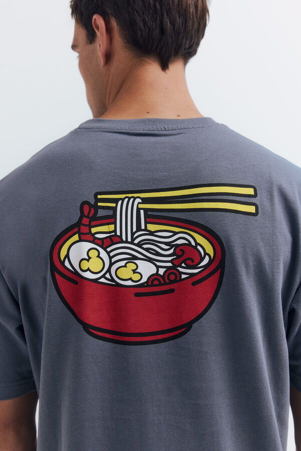Springfield Camiseta Mickey Ramen azul
