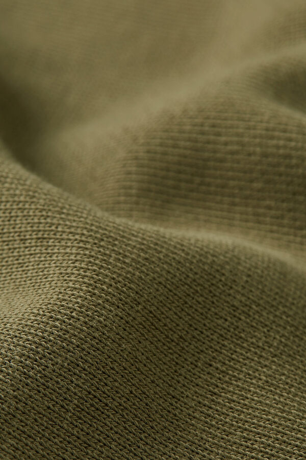 G-STAR Sweatshirt com logo e manga comprida verde