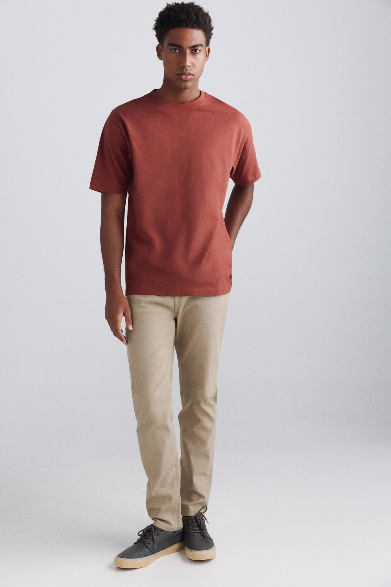 Springfield T-shirt b&aacute;sica heavy weight