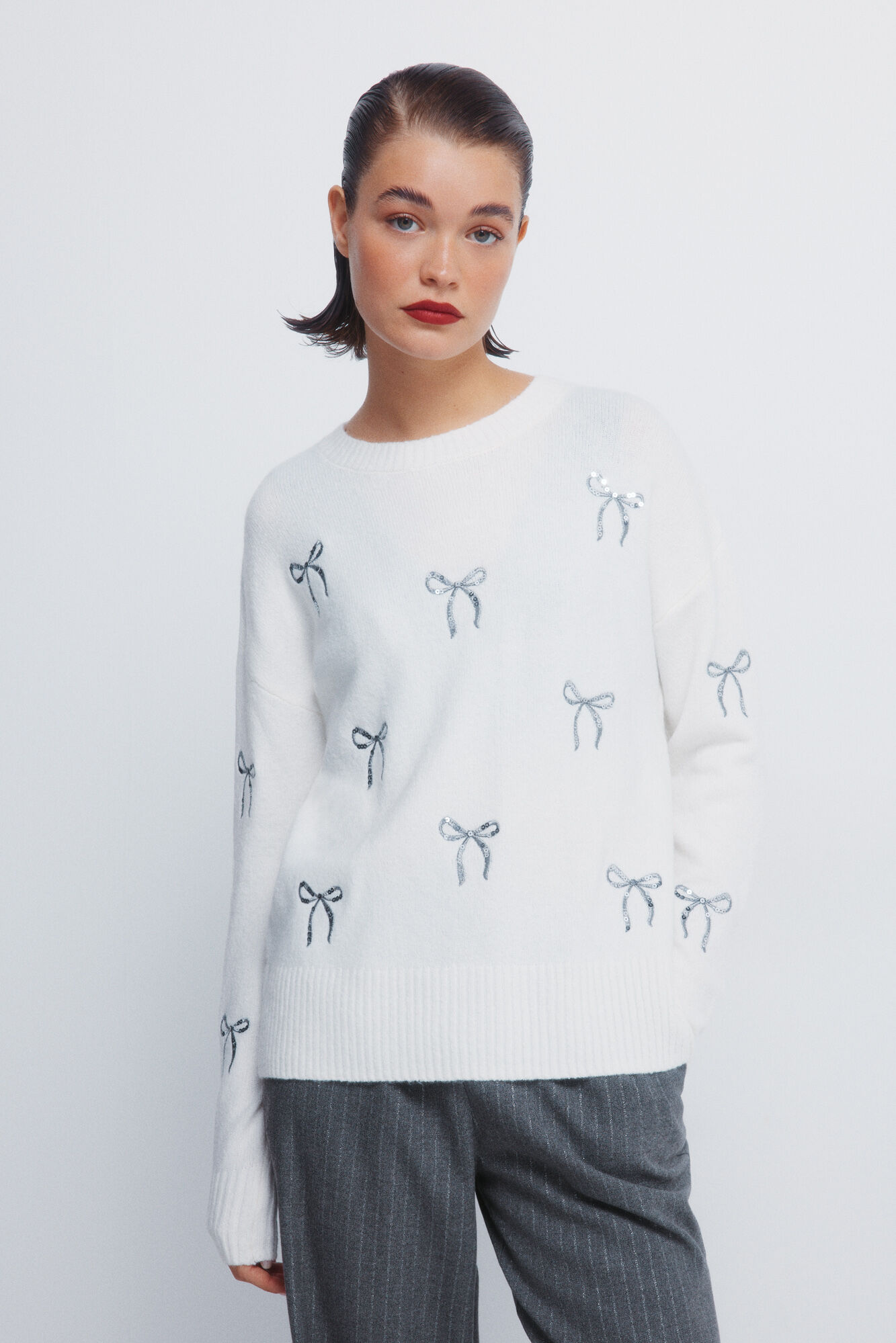 Springfield Jersey lazos lentejuelas