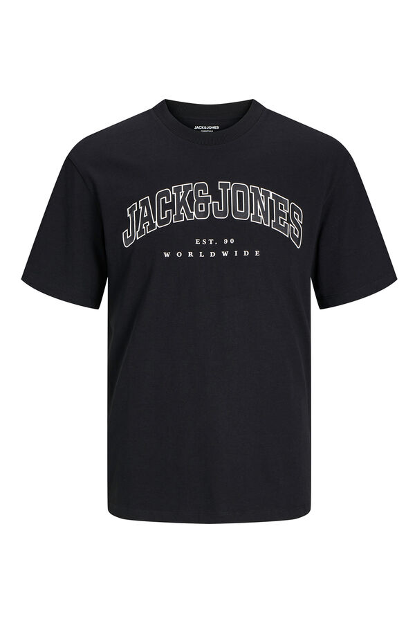 Jack & Jones Junior Camiseta estampada regular fit cinzento