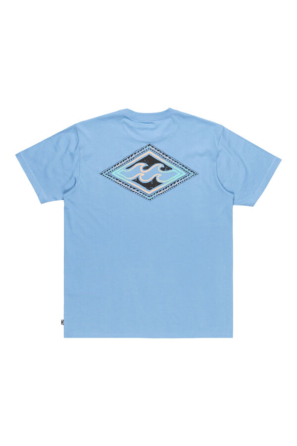 Billabong Camiseta masculina de manga curta azul