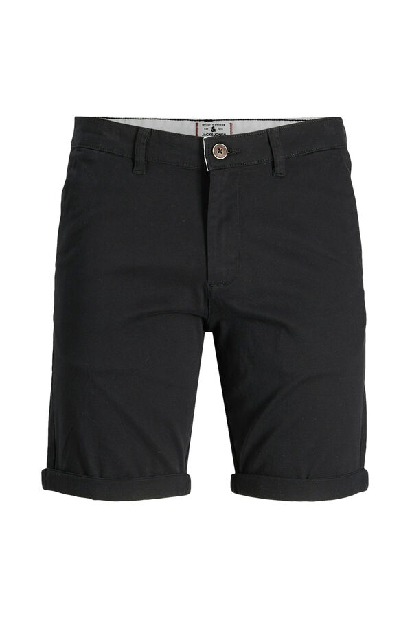 Jack & Jones Bermuda estilo chino regular fit negro