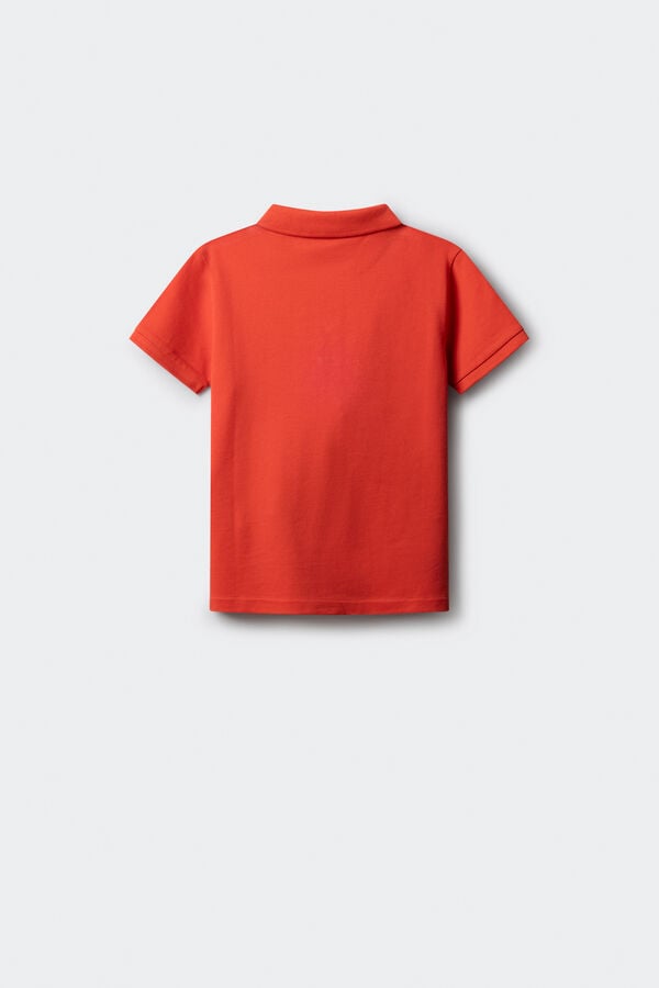 Springfield Kids Polo b&aacute;sico menino borgonha