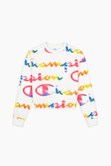 Champion Sudadera cuello redondo Champion blanco