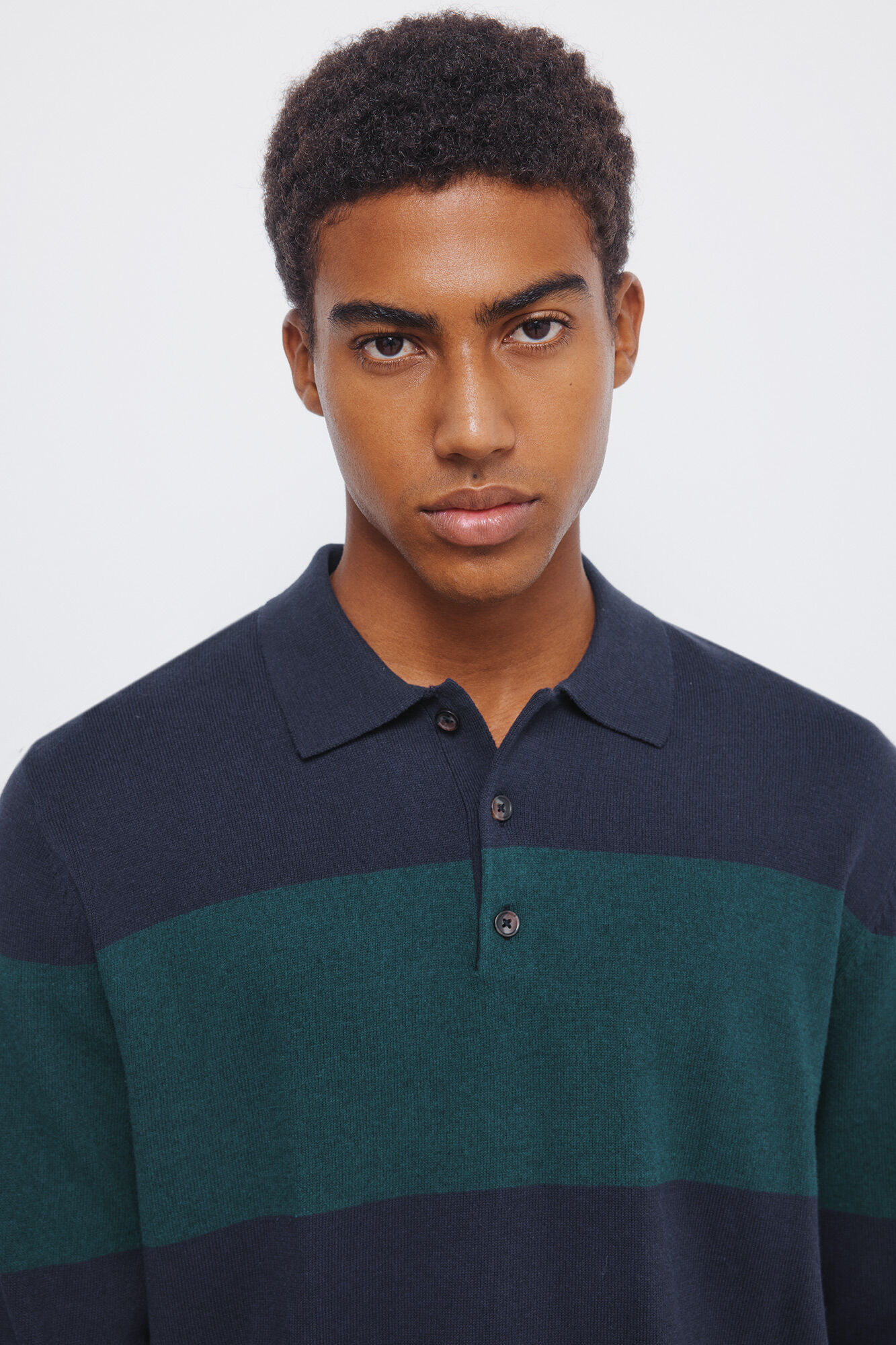 Springfield Jersey raya cuello polo