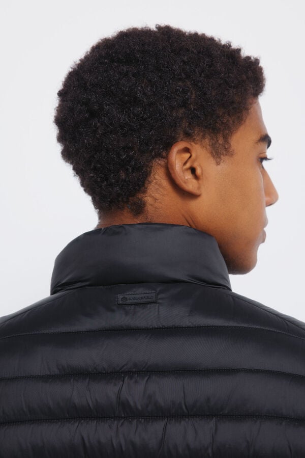 Springfield Chaqueta acolchada negro