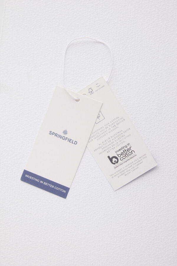 Springfield camiseta vida lenta verde