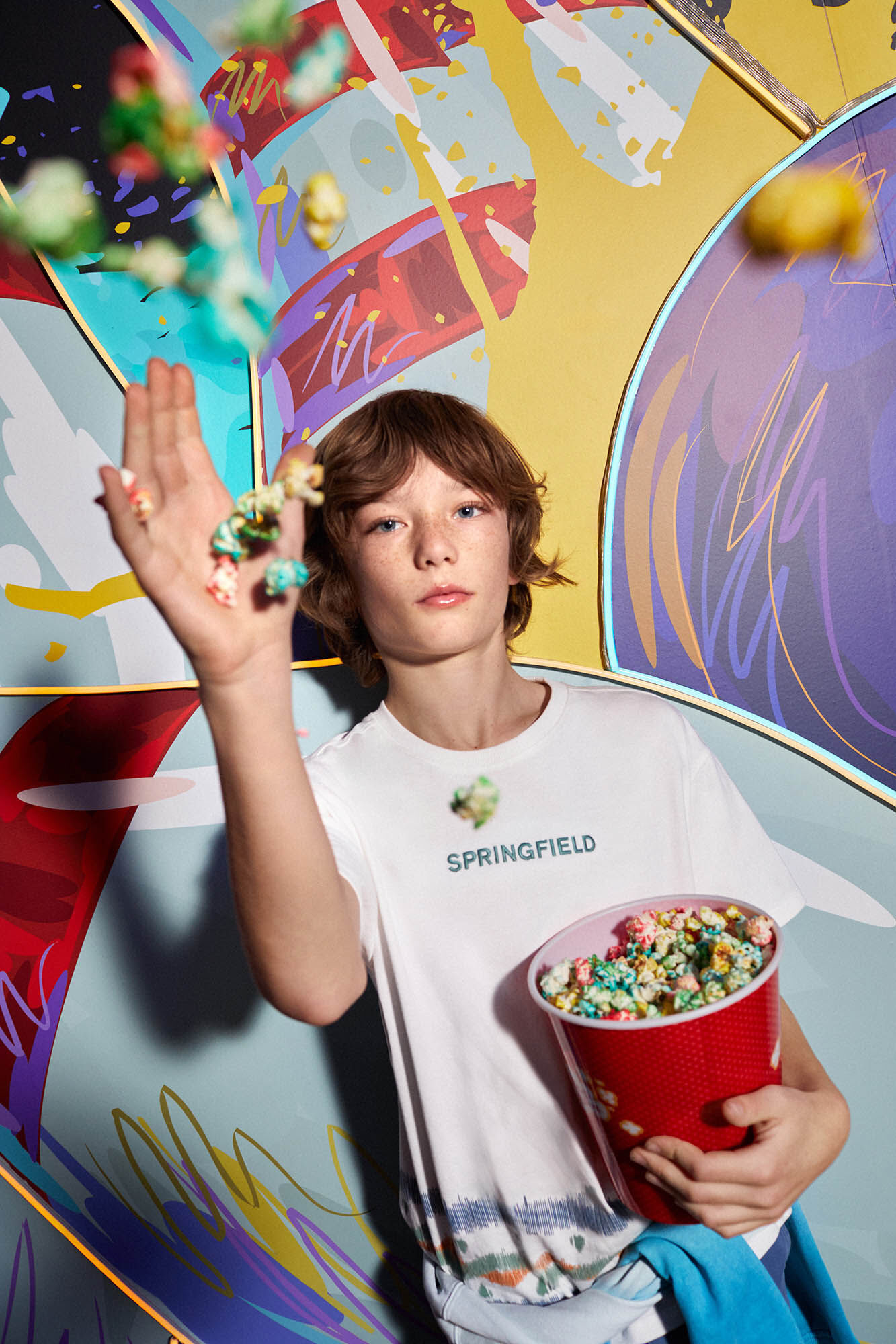 Springfield Kids Camiseta estampada ni&ntilde;o