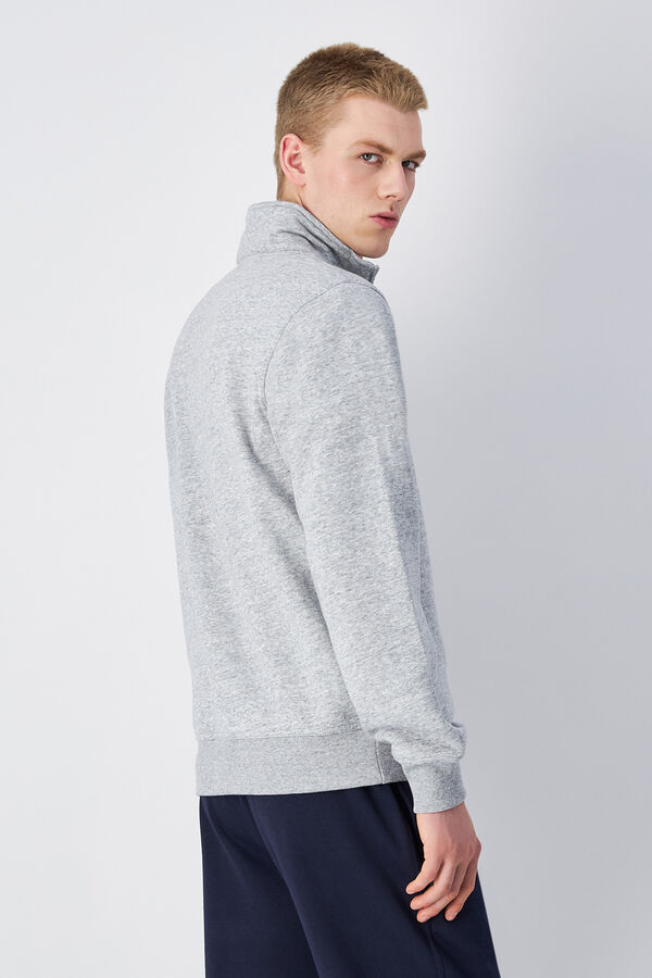 Champion Sudadera media cremallera gris