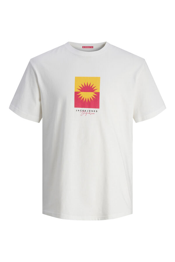 Jack & Jones PLUS Camiseta relaxed fit Plus blanco