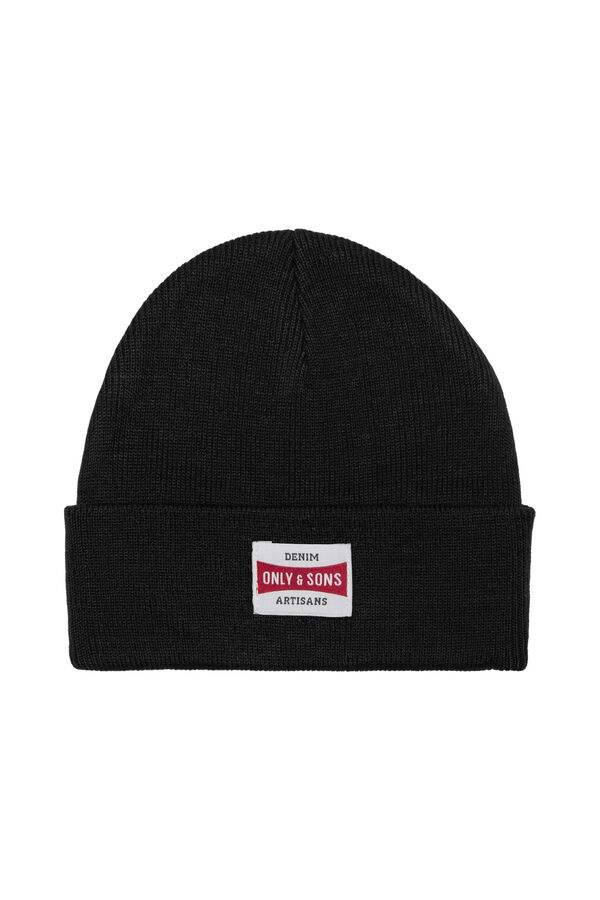 Only & Sons malha de bon&eacute; preto