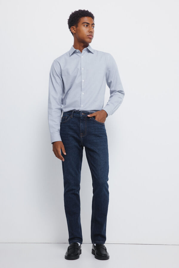 Springfield Jeans lavado oscuro slim fit azul