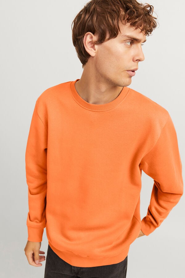 JJ REBEL Sudadera ligera relaxed fit naranja