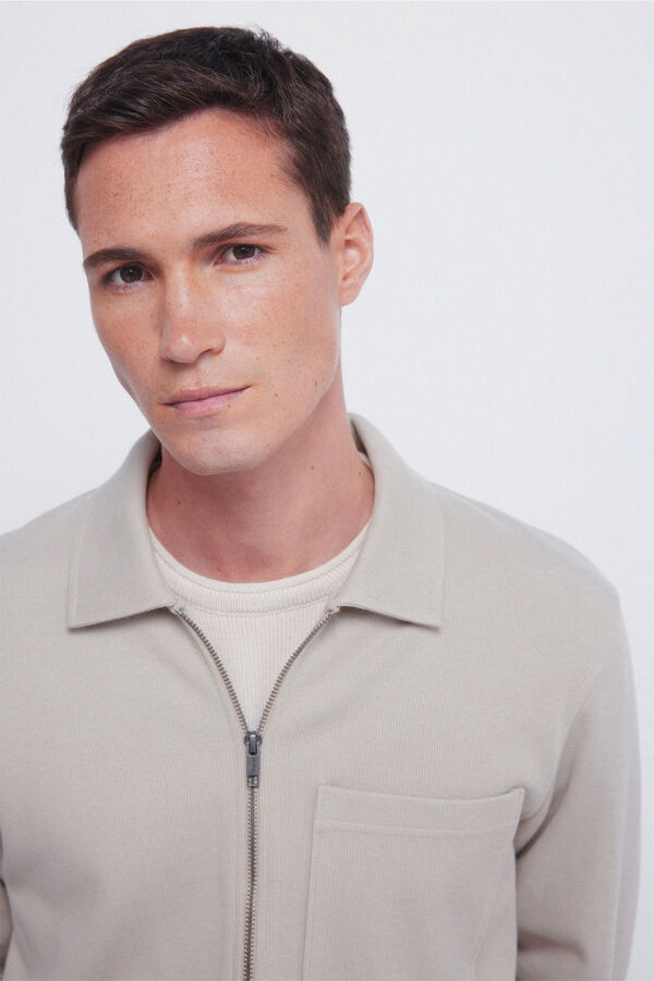 Springfield Chaqueta punto nude