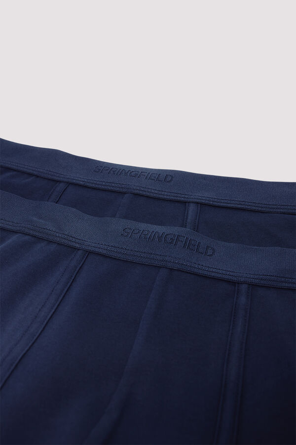 Springfield Pack 2 boxers b&aacute;sicos azul