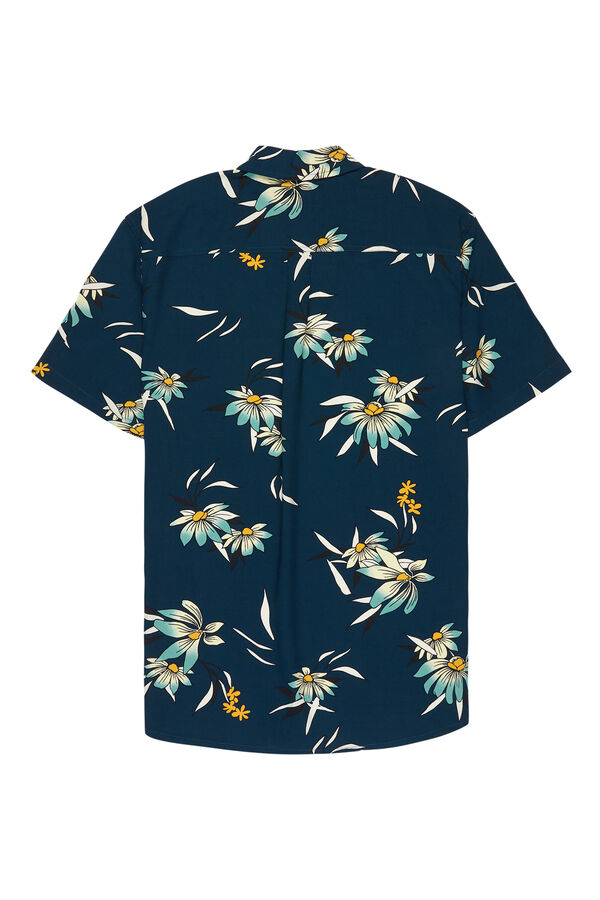Quiksilver Camisa de manga curta preto