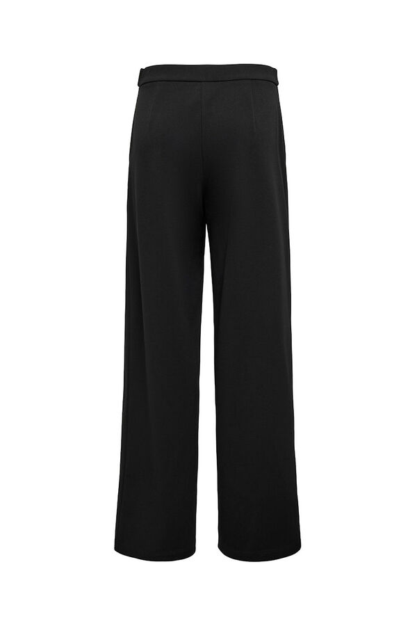 Only Cal&ccedil;a sociais de perna larga preto