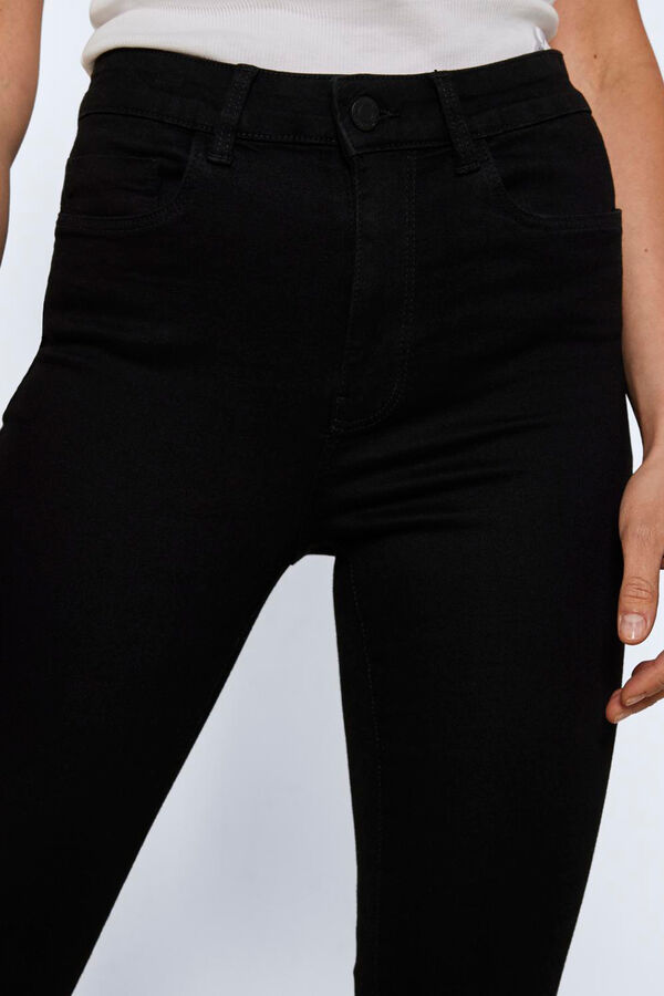 Noisy May Jeans Flare preto