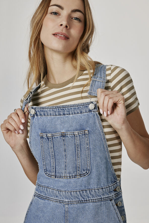 Jack & Jones Mono denim con falda azul