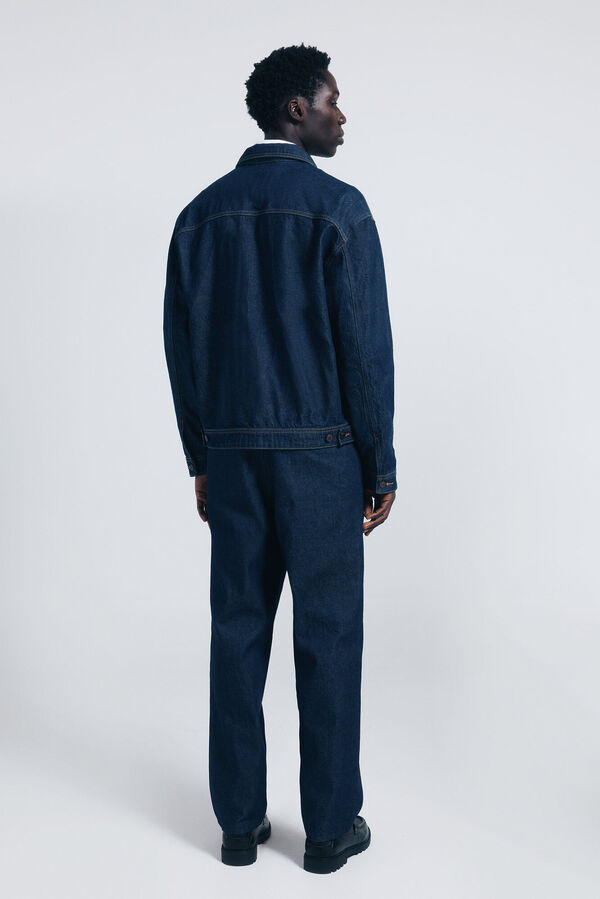 Springfield Vaquero chino lavado desencolado azul