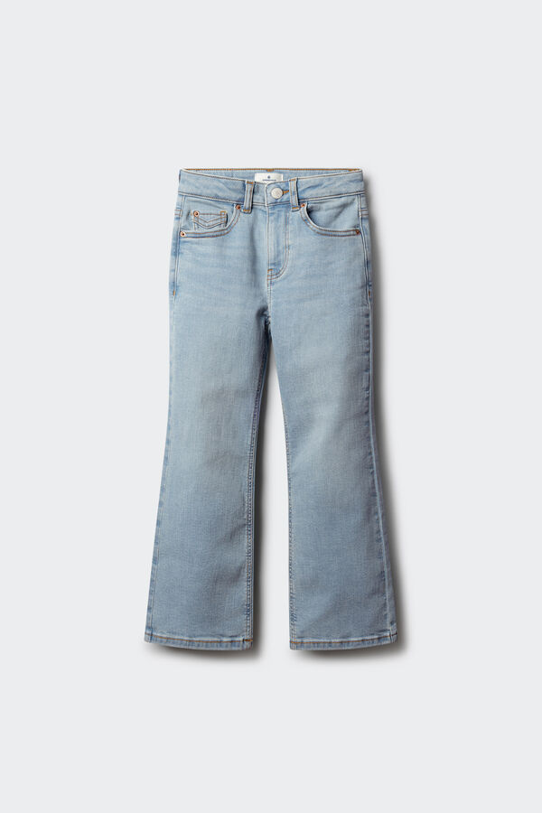 Springfield Kids Jeans Kick flare ni&ntilde;a azul