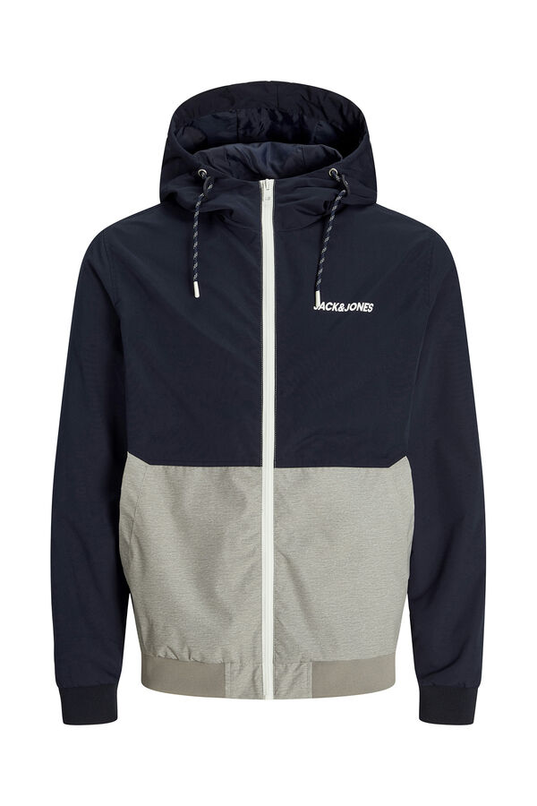 Jack & Jones PLUS Chaqueta ligera bicolor Plus azul