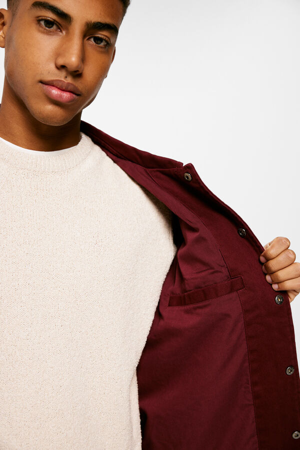 Springfield Cazadora varsity burdeos