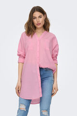 Only Camisa flu&iacute;da rosa