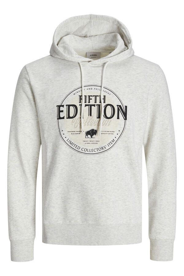 JJ REBEL Sudadera regular fit blanco