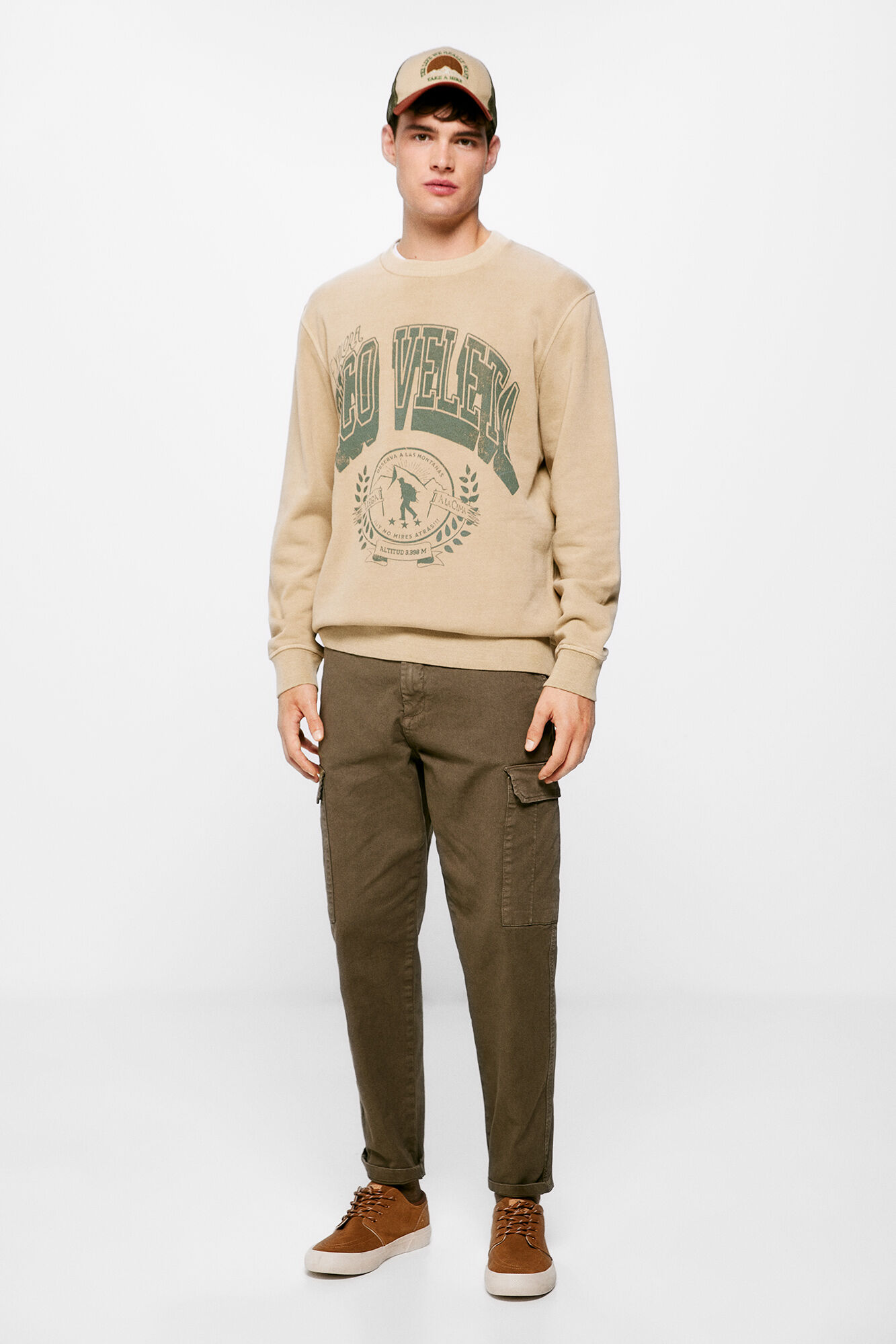 Springfield Sudadera lavada
