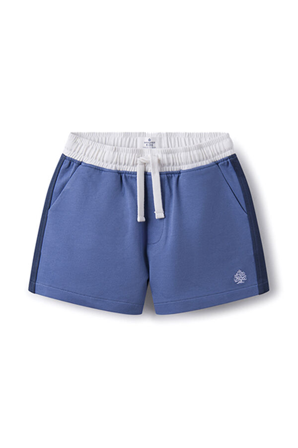 Springfield Kids Bermudas jogger rapaz azul