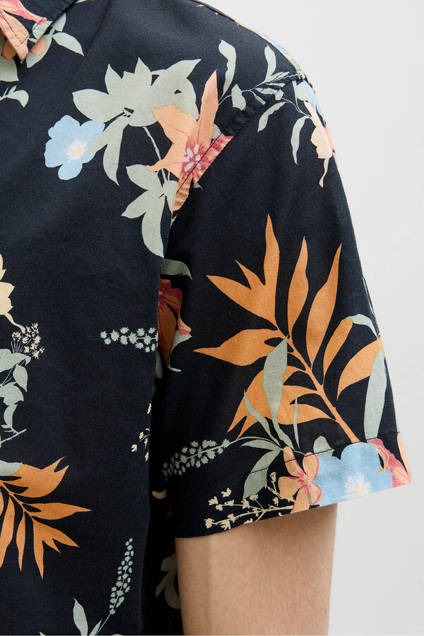 JJ REBEL Camisa estampada azul