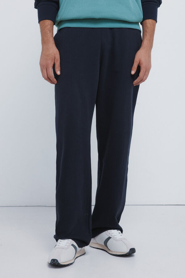Springfield Pantal&oacute;n chandal ancho azul